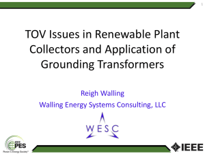 Grounding and Overvoltage Requirements for Distributed Generation