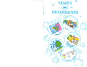 Soaps and Detergent Book - The American Cleaning Institute