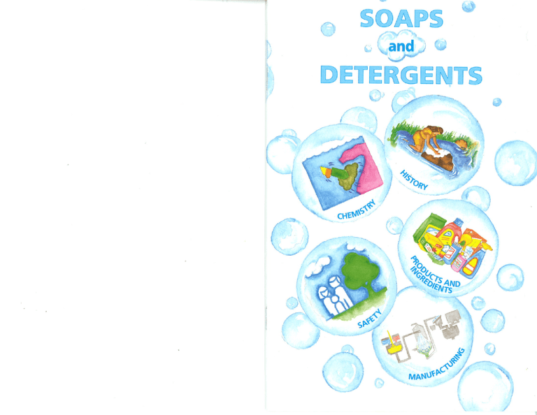 Soaps and Detergent Book The American Cleaning Institute