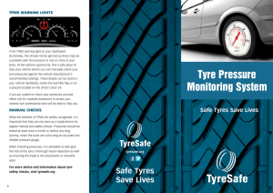 our free Tyre Pressure leaflet