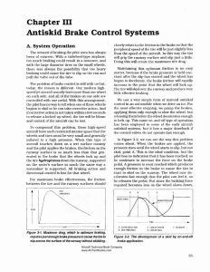 Chapter III Antiskid Brake Control Systems