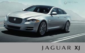 2012 Jaguar XJ Brochure - Dealer E