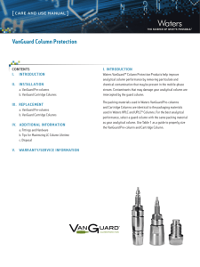VanGuard Column Protection