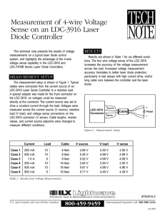 Measurement of 4-wire Voltage Sense on an LDC-3916