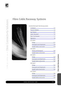 Fibre Cable Raceway Systems
