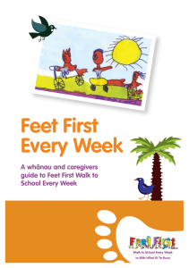 Feet First Parents Guide: Walk to School Every Week