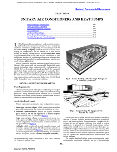 S49 I-P: UNITARY AIR CONDITIONERS AND HEAT PUMPS