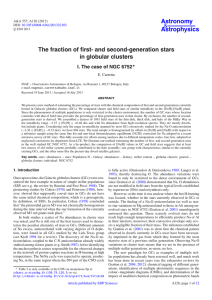 The fraction of first- and second-generation stars in globular clusters