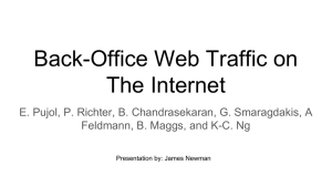 Back-Office Web Traffic on The Internet
