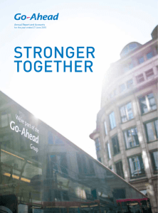 STRONGER TOGETHER - The Go
