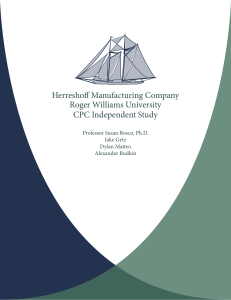 Herreshoff Manufacturing Company Roger Williams University CPC