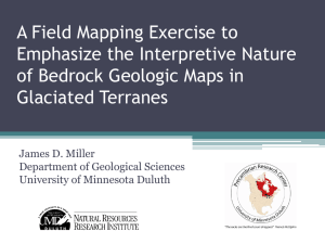 A Field Mapping Exercise to Emphasize the Interpretive