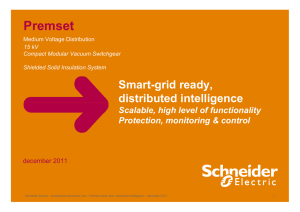 Premset Smart grid, distributed intelligence