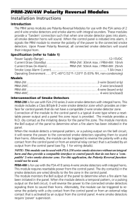 PRM-2W/4W Polarity Reversal Modules