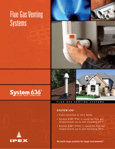System 636 Flue Gas Venting Products