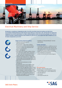 Electrical Machinery and Ship Service