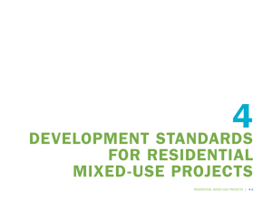 Development Standards for Residential Mixed