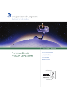 Subassemblies Brochure - Douglas Electrical Components