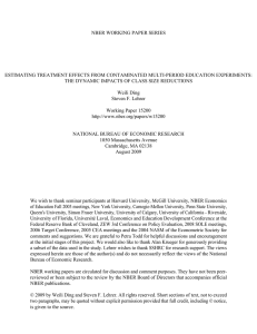 Estimating Treatment Effects from Contaminated Multi