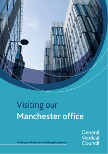 Visiting our Manchester office