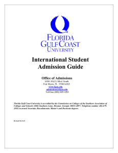 International Student Admission Guide