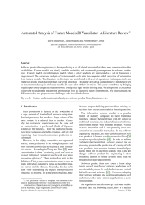 Automated Analysis of Feature Models 20 Years Later: A Literature