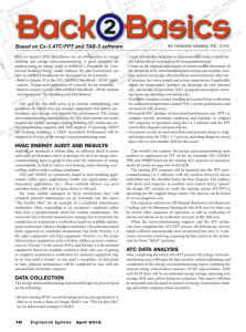 HVAC ENERGY AUDIT AND RESULTS DATA COLLECTION ATC