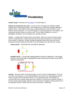 Vocabulary - e