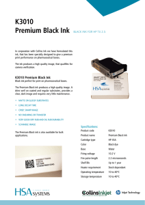 K3010 Premium Black Ink