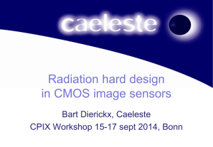 Radiation hard design in CMOS image sensors