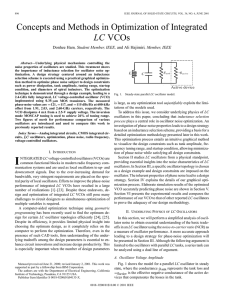 Concepts and methods in optimization of integrated LC VCOs