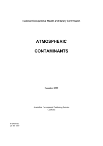 atmospheric contaminants