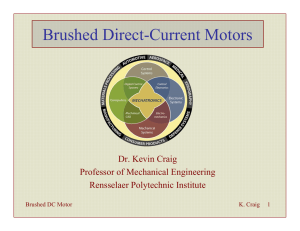 Brushed DC Motors - MultiMechatronics.