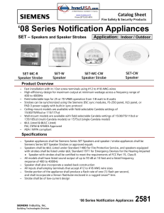 thumbnail image 2 of Wheelock E50SSB-W Fire Detection Alarm Device – New, E50 Series 2 of 6