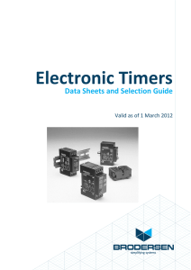 Electronic Timers