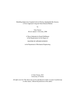 Modelling Inductively Coupled Coils for Wireless Implantable Bio