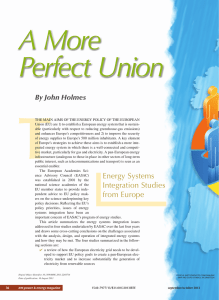 Energy Systems Integration Studies from Europe