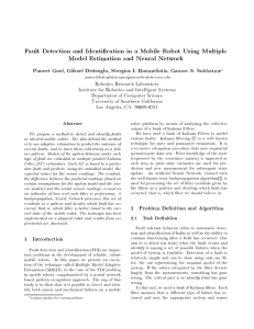 Fault Detection and Identification in a Mobile Robot Using Multiple