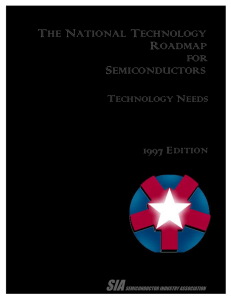1997 National Technology Roadmap for Semiconductors