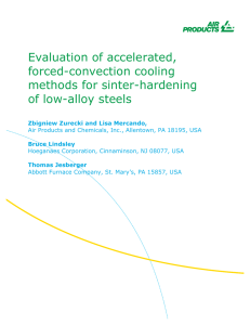 Evaluation of accelerated, forced-convection cooling