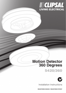 Motion Detector 360 Degrees