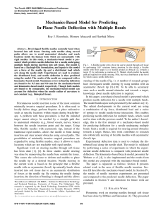 Mechanics-Based Model for Predicting In