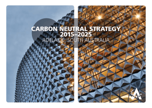 carbon neutral strategy 2015–2025