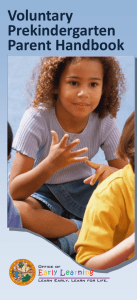 Parent Handbook - Florida Office of Early Learning