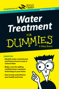 Water Treatment For Dummies