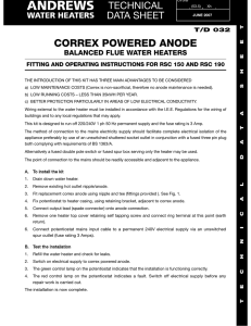 correx powered anode