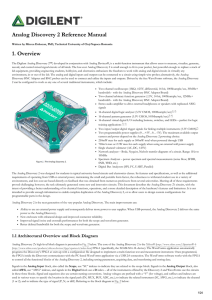 Analog Discovery 2 Reference Manual 1. Overview