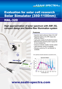 Solar Simulator (350