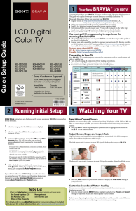 LCD Digital Color TV