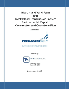 Block Island Wind Farm and Block Island Transmission System
